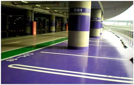 停車場地坪漆施工后出現(xiàn)色差的因素？