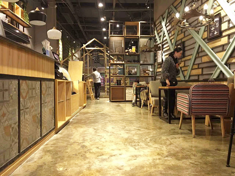 時(shí)過(guò)境遷，復(fù)古地坪涂料施工的地面逐漸流行