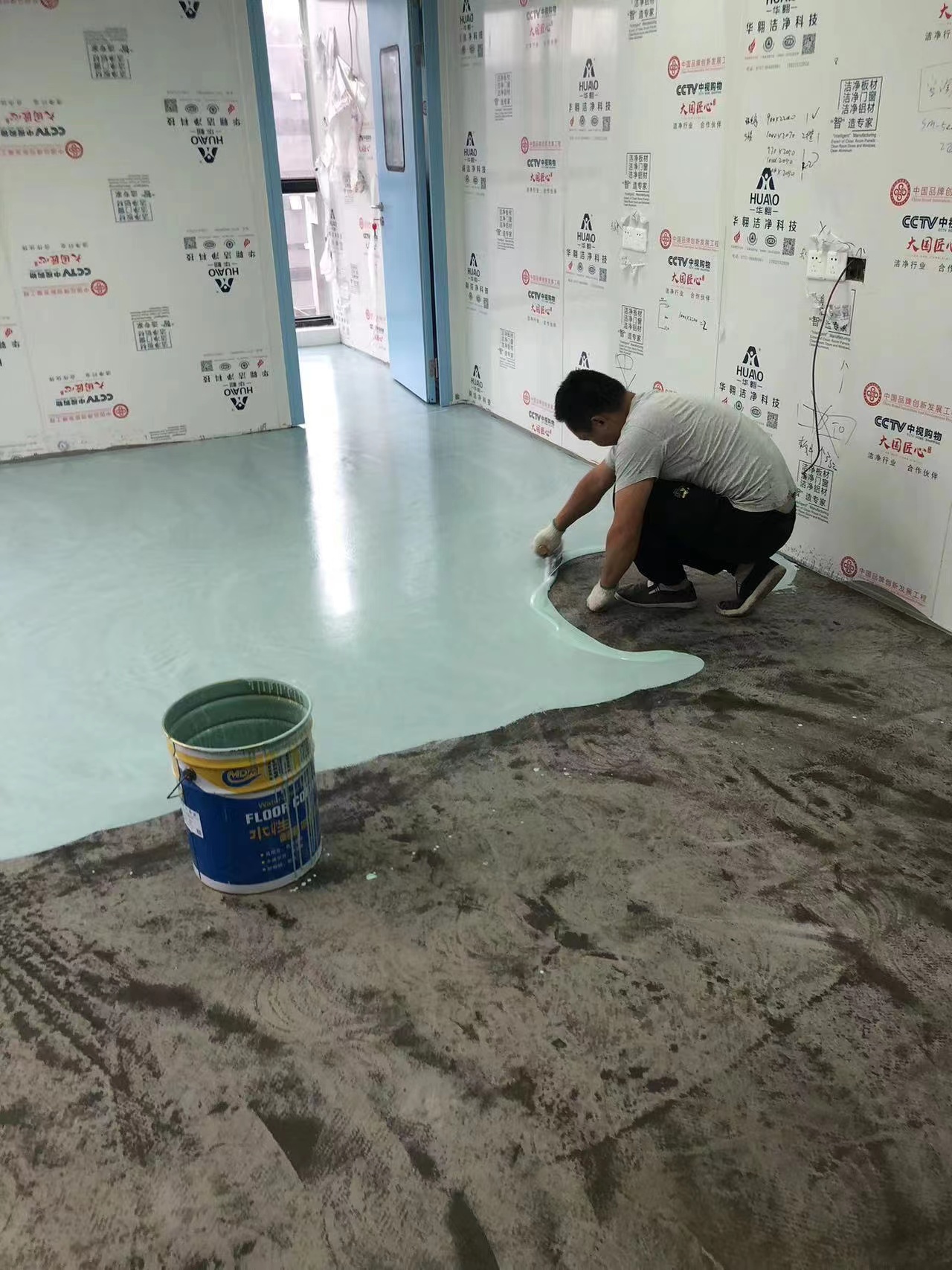 珠海水性地坪漆供應商如何正確調(diào)色